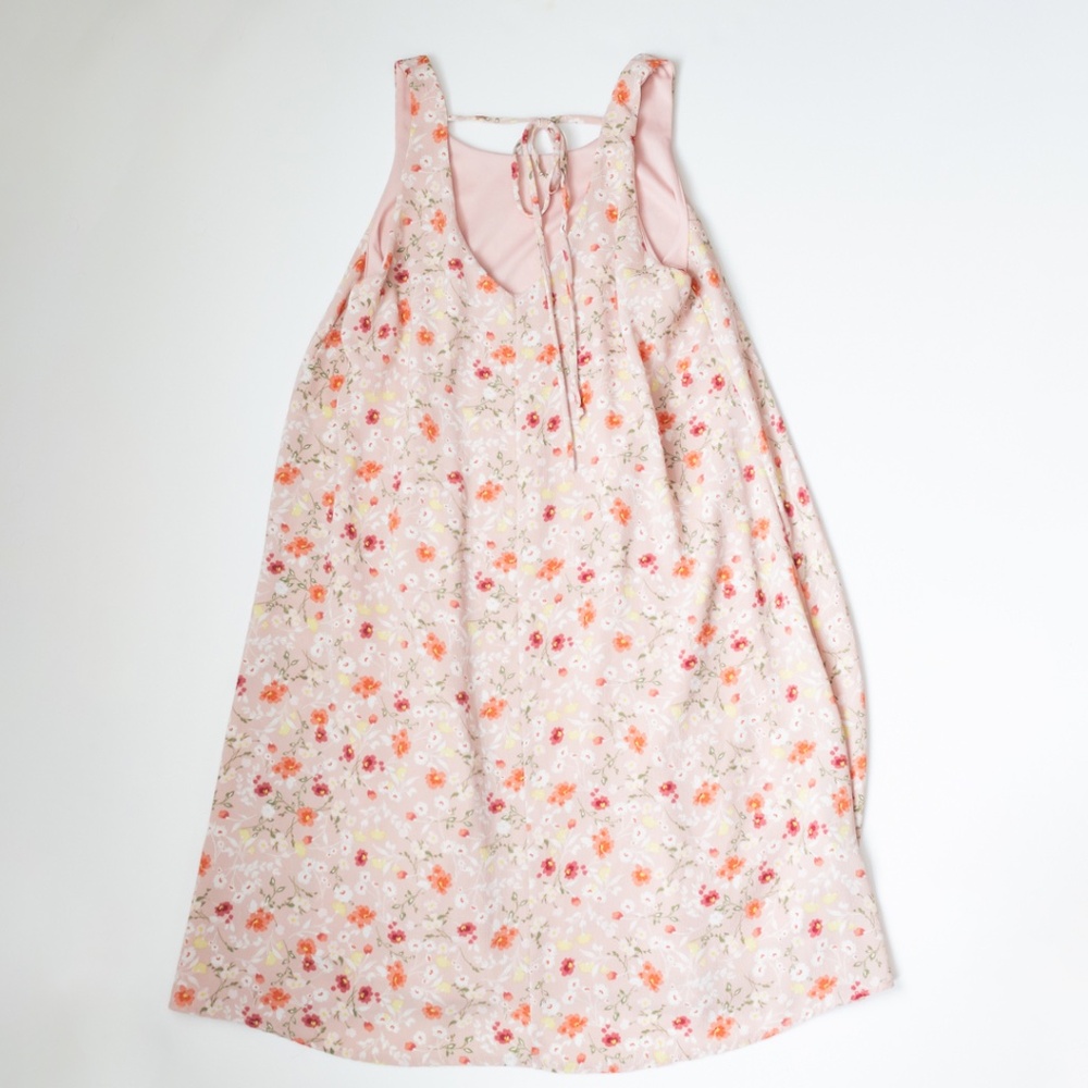 Bobeau Floral Sleeveless Swing Dress Size XS - Picture 6 of 8